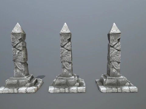 Pillar 3D Model