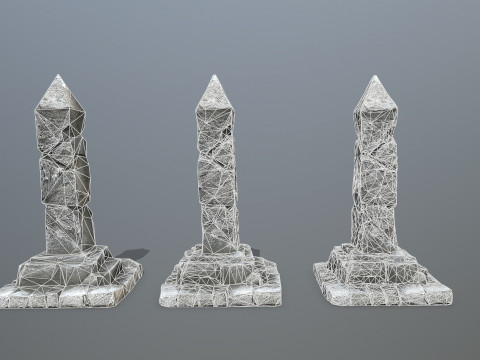 Pillar 3D मॉडल