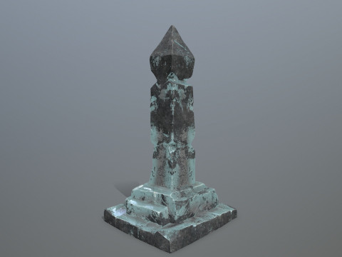 Ice pillar 3Dモデル