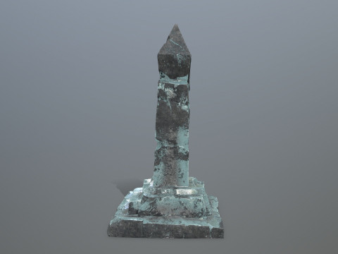 Ice pillar 3Dモデル