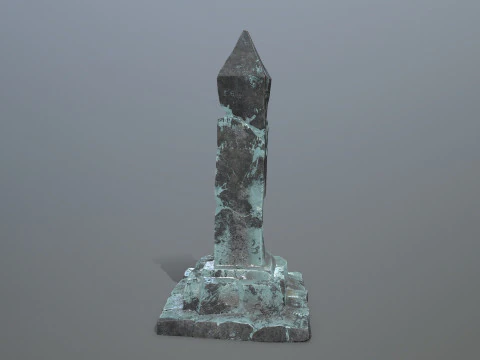 Ice pillar 3D Model