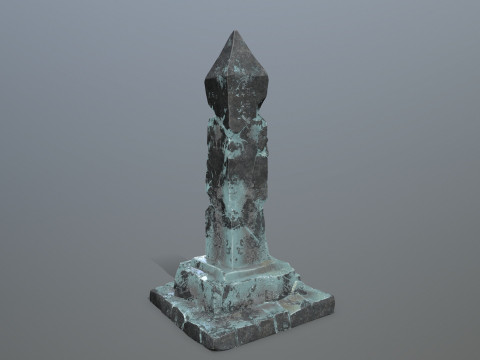 Ice pillar 3Dモデル