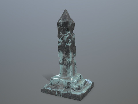 Ice pillar 3Dモデル