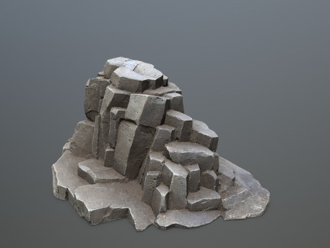 Cliff rocks 3Dモデル