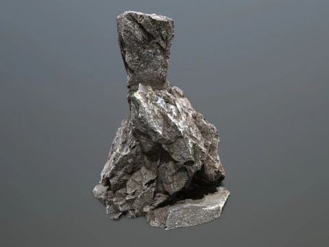 Cliff rocks 3D Model