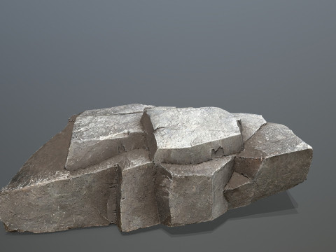 Cliff rocks 3Dモデル