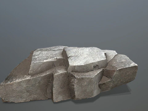 Cliff rocks 3D Model