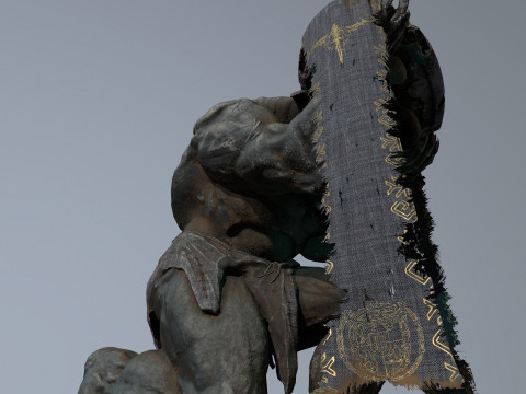 Minotaur Ruin Set 3D मॉडल