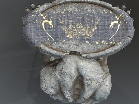 Minotaur Ruin Set 3D मॉडल