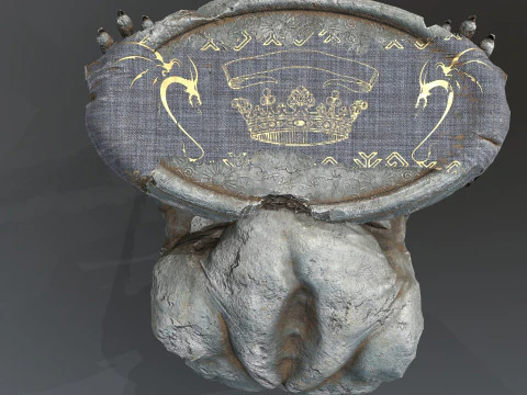 Minotaur Ruin Set 3D Model