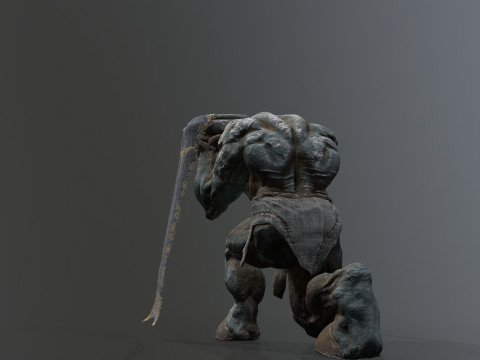 Minotaur Ruin Set 3D मॉडल