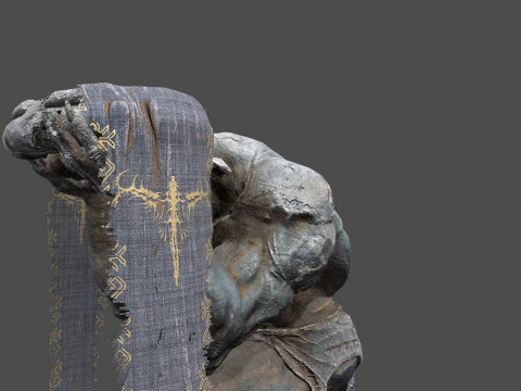 Minotaur Ruin Set 3D Model