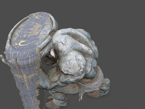 Minotaur Ruin Set 3D मॉडल