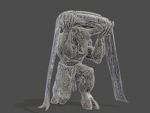 Minotaur Ruin Set 3D मॉडल