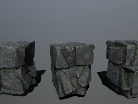 Cliff rocks 3D मॉडल