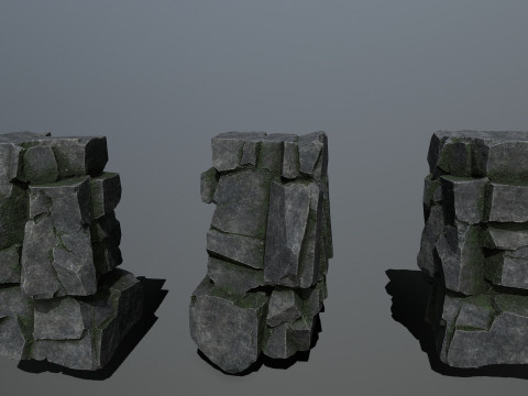 Cliff rocks 3D मॉडल