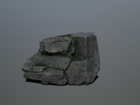 Cliff rocks 3D मॉडल