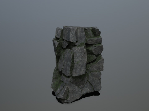 Cliff rocks 3D मॉडल