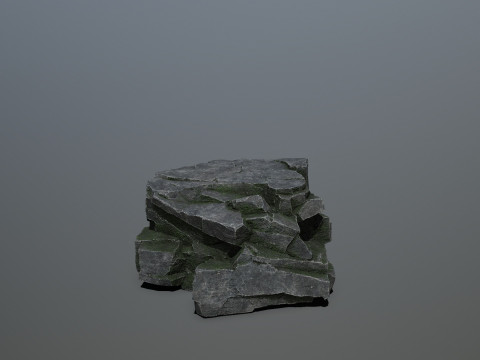 Cliff rocks 3D मॉडल