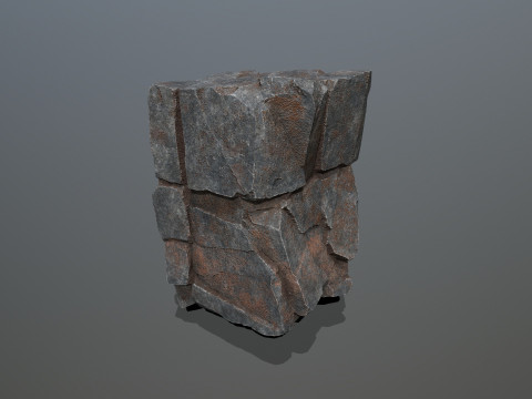 Cliff rocks 3D 模型