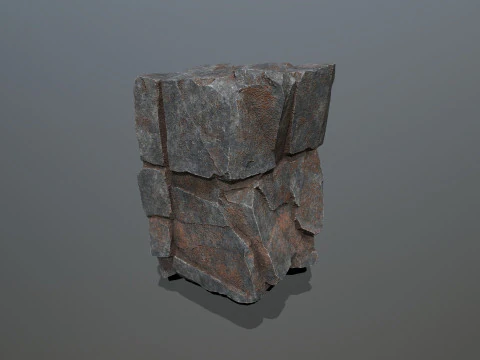 Cliff rocks 3D Model