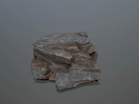 Cliff rocks 3D Model