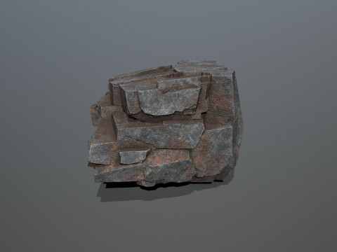 Cliff rocks 3D 模型