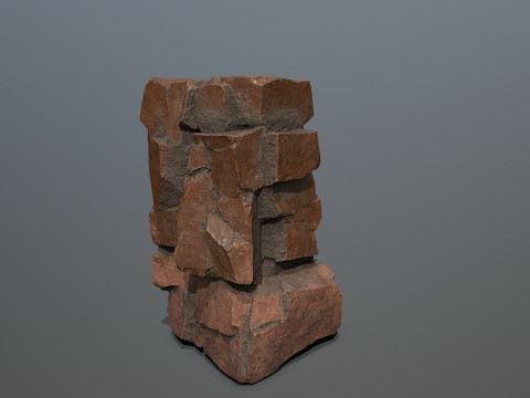 Desert rocks 3D Modell