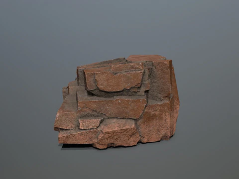 Desert rocks 3D Model