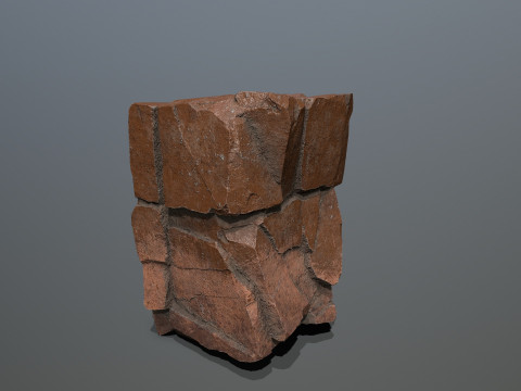 Desert rocks 3D Modell