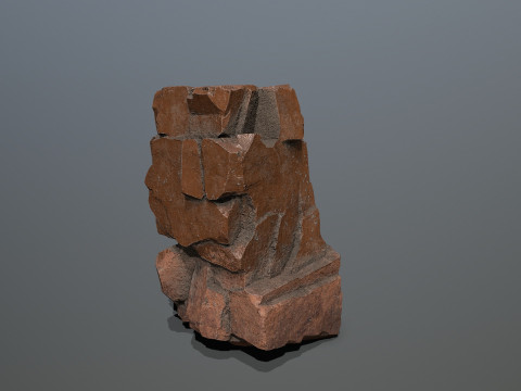 Desert rocks 3D Modell