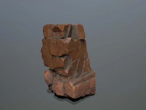Desert rocks 3D Model