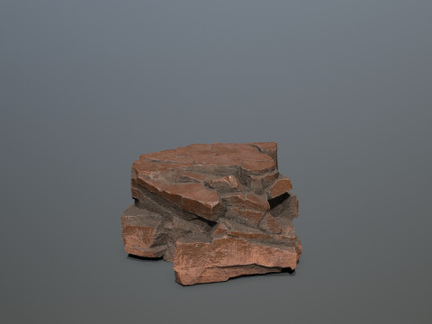 Desert rocks 3D Modell