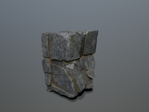 Cliff rocks 3D Model