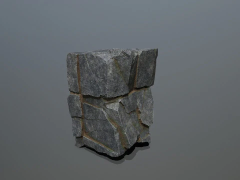 Cliff rocks 3D Model
