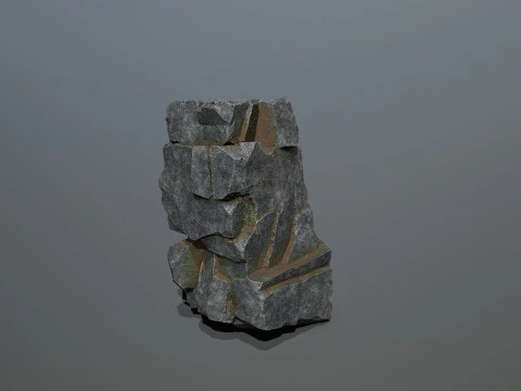 Cliff rocks 3D Model