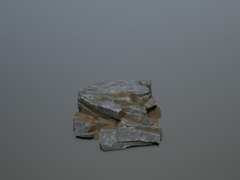 Cliff rocks 3D Model