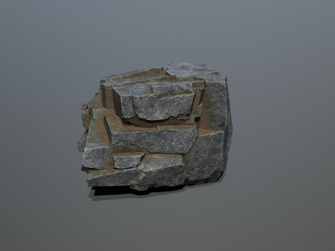 Cliff rocks 3D Model