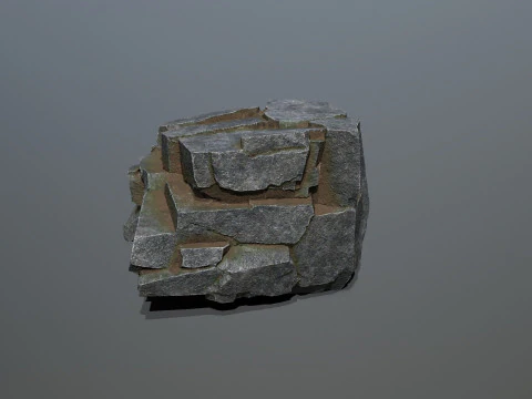 Cliff rocks 3D Model