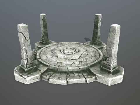 Ruin Gate 3D Модель