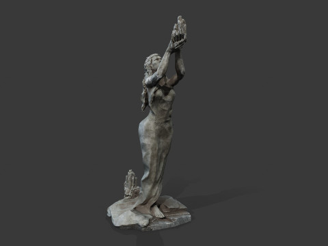 Woman Statue Modèle 3D
