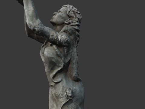 Woman Statue Modèle 3D