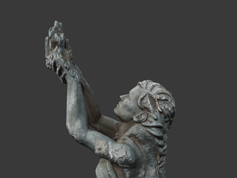 Woman Statue Modèle 3D