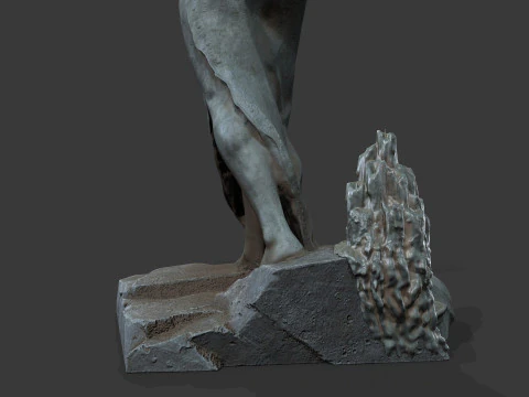 Woman Statue 3D Model