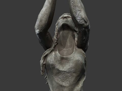 Woman Statue Modèle 3D