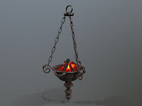 Dark Statue Model 3D