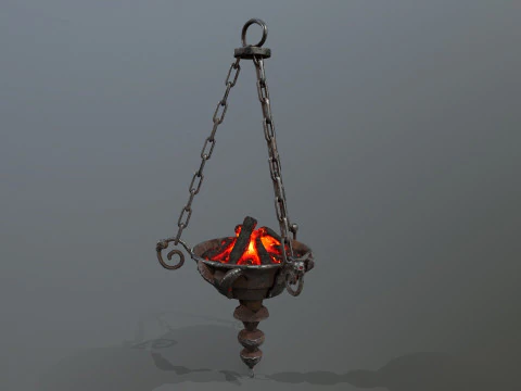 Dark Statue 3D Model