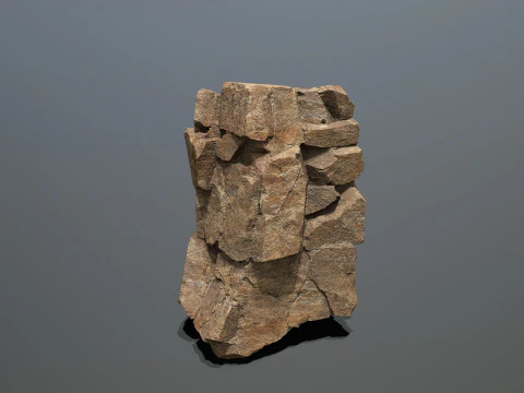 Desert rocks 3D Model