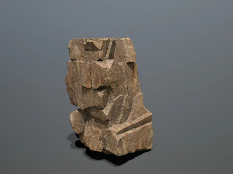 Desert rocks 3D Model