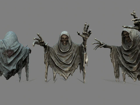 Ghost statue 3D Model